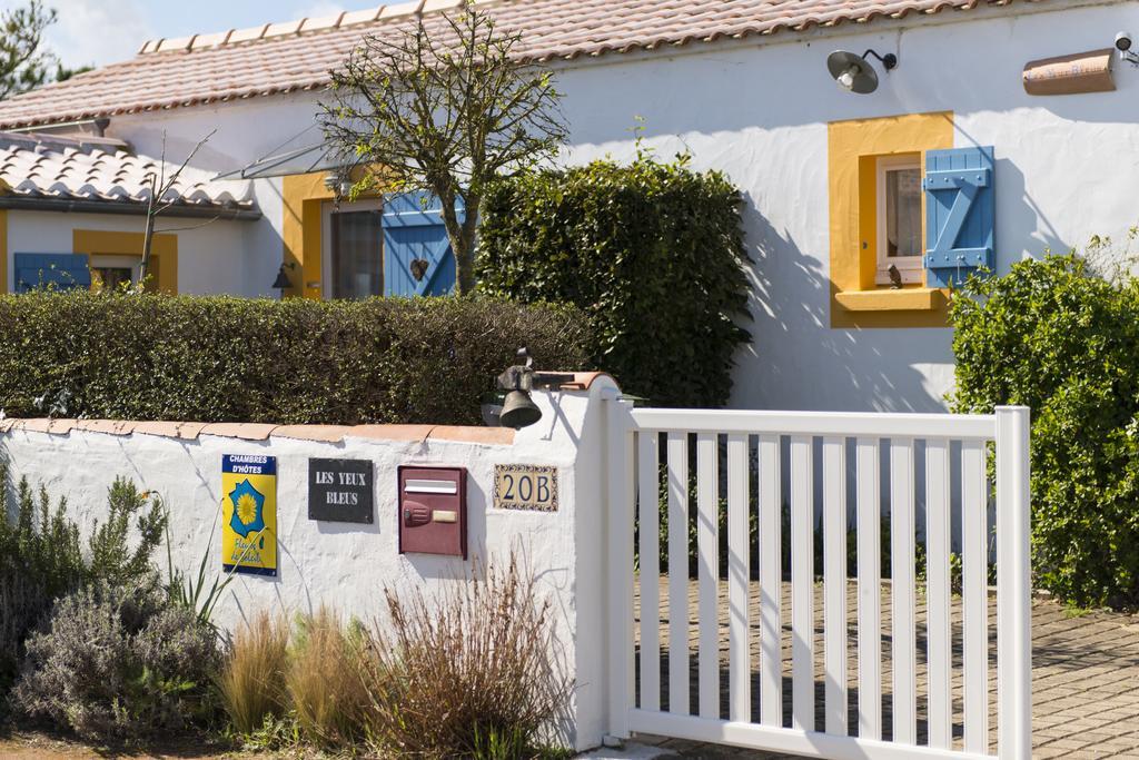 Les Yeux Bleus Bed & Breakfast Noirmoutier-en-l'Ile Zewnętrze zdjęcie