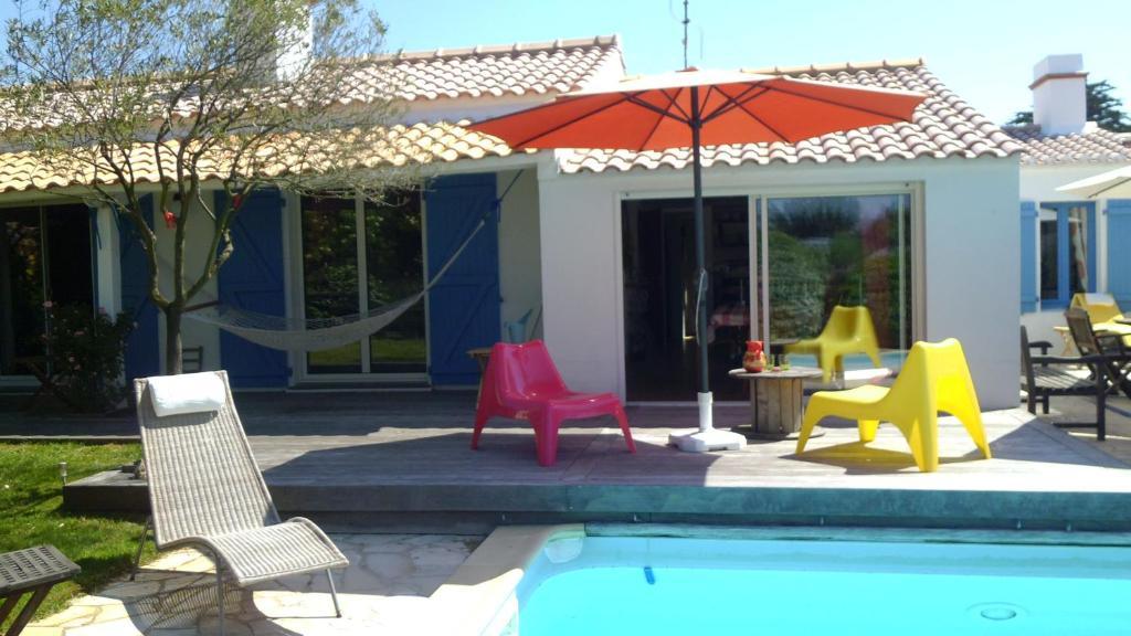 Les Yeux Bleus Bed & Breakfast Noirmoutier-en-l'Ile Zewnętrze zdjęcie